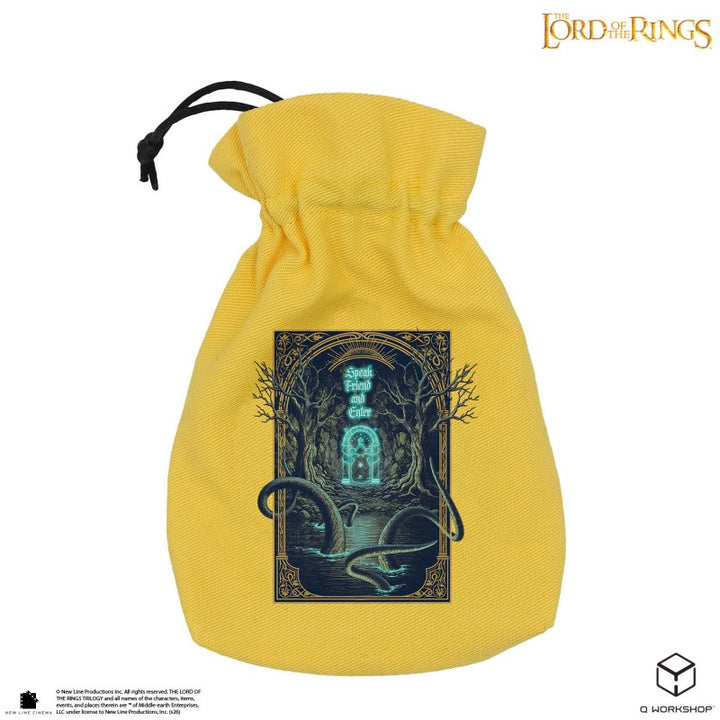 The Lord of the Rings: Doors of Durin Dice Pouch (Q-Workshop) (LOTR/POU/190166/DOD)