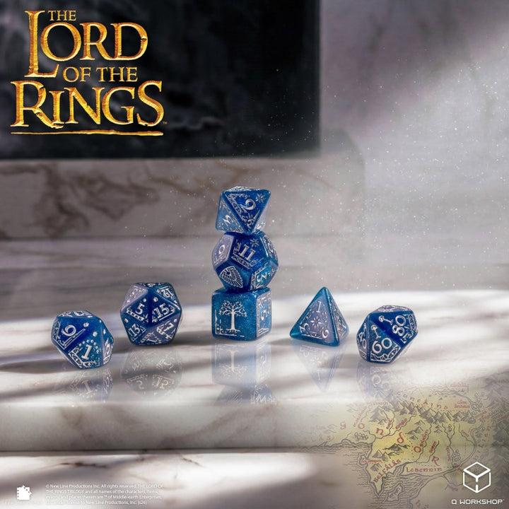 The Lord of the Rings: Gondor Dice Set (Q-Workshop) (LOTR/190166/GON/A)