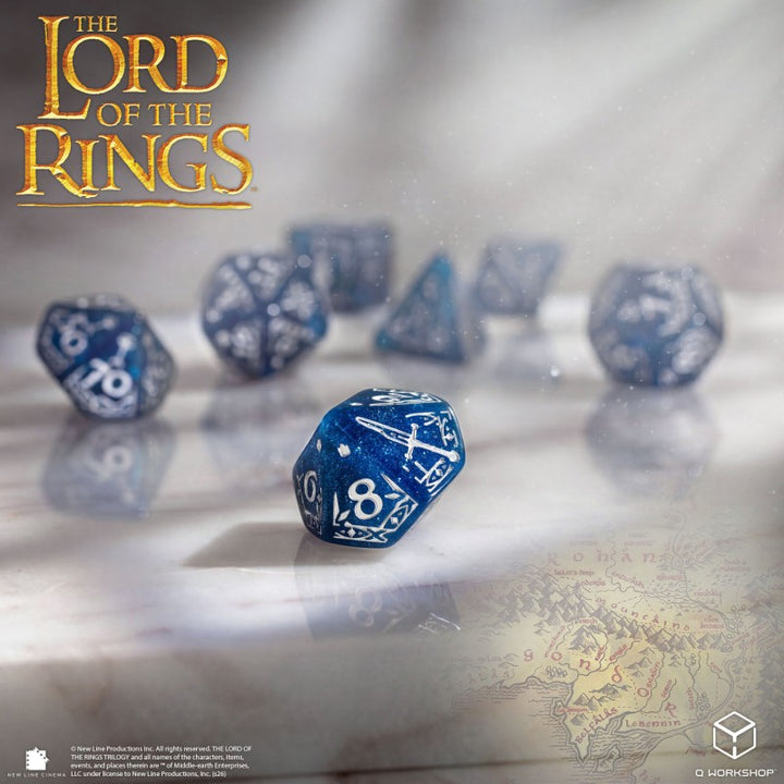 The Lord of the Rings: Gondor Dice Set (Q-Workshop) (LOTR/190166/GON/A)