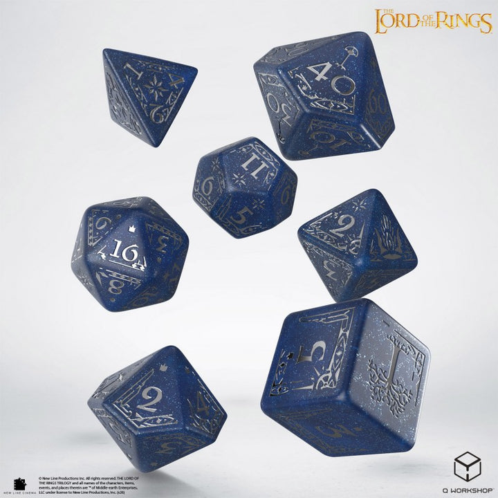 The Lord of the Rings: Gondor Dice Set (Q-Workshop) (LOTR/190166/GON/A)