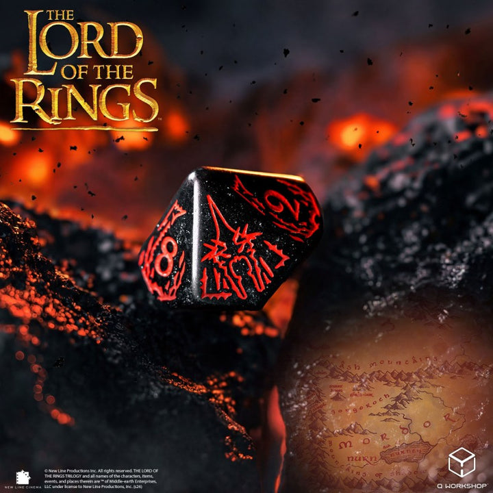 The Lord of the Rings: Mordor Dice Set (Q-Workshop) (LOTR/190166/MOR/A)