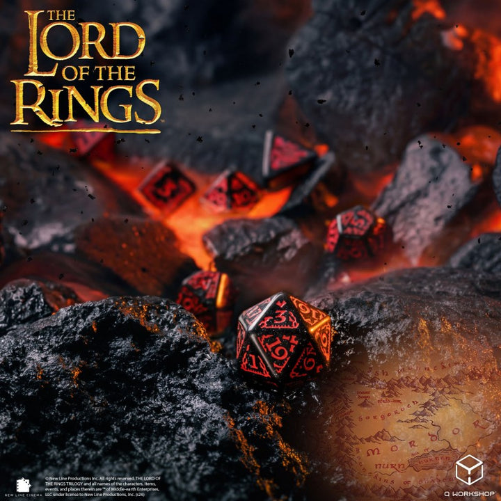 The Lord of the Rings: Mordor Dice Set (Q-Workshop) (LOTR/190166/MOR/A)
