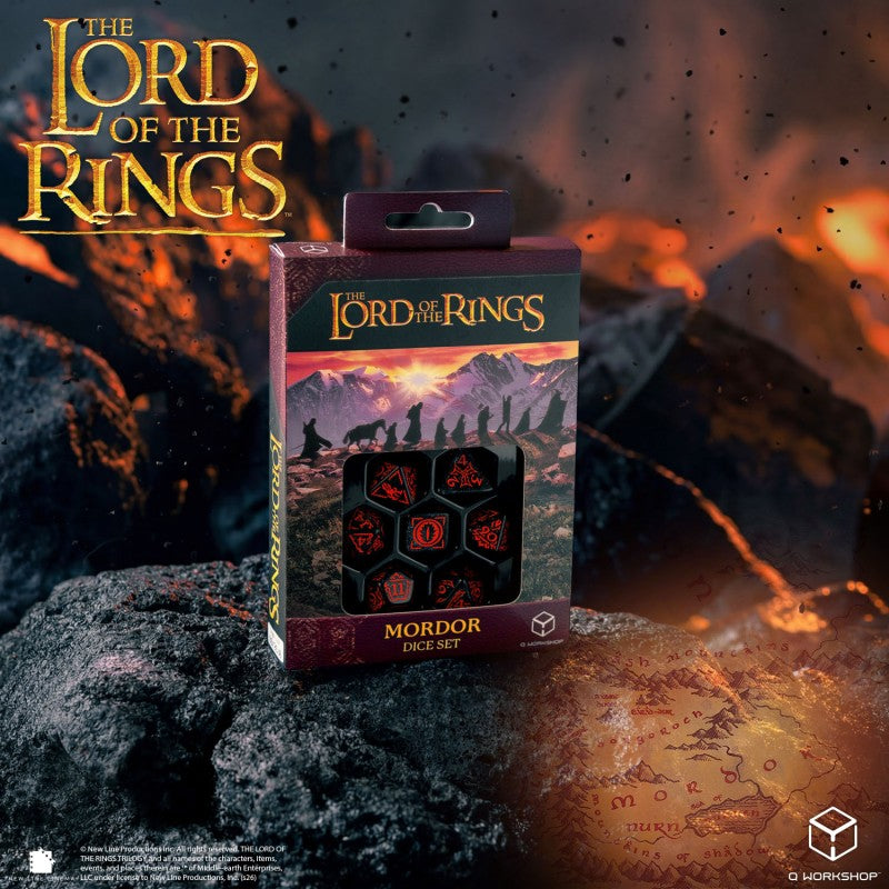 The Lord of the Rings: Mordor Dice Set (Q-Workshop) (LOTR/190166/MOR/A)