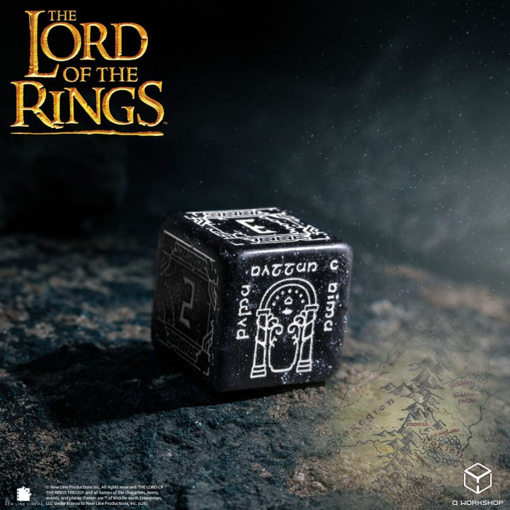 The Lord of the Rings: Moria - Glow in the dark Dice Set (Q-Workshop) (LOTR/190166/MOA/A)
