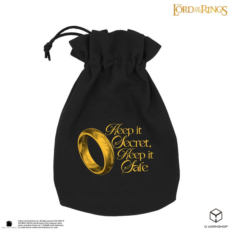 The Lord of the Rings: One Ring Dice Pouch – Keep It Secret Edition (Q-Workshop) (LOTR/POU/190166/ONR)