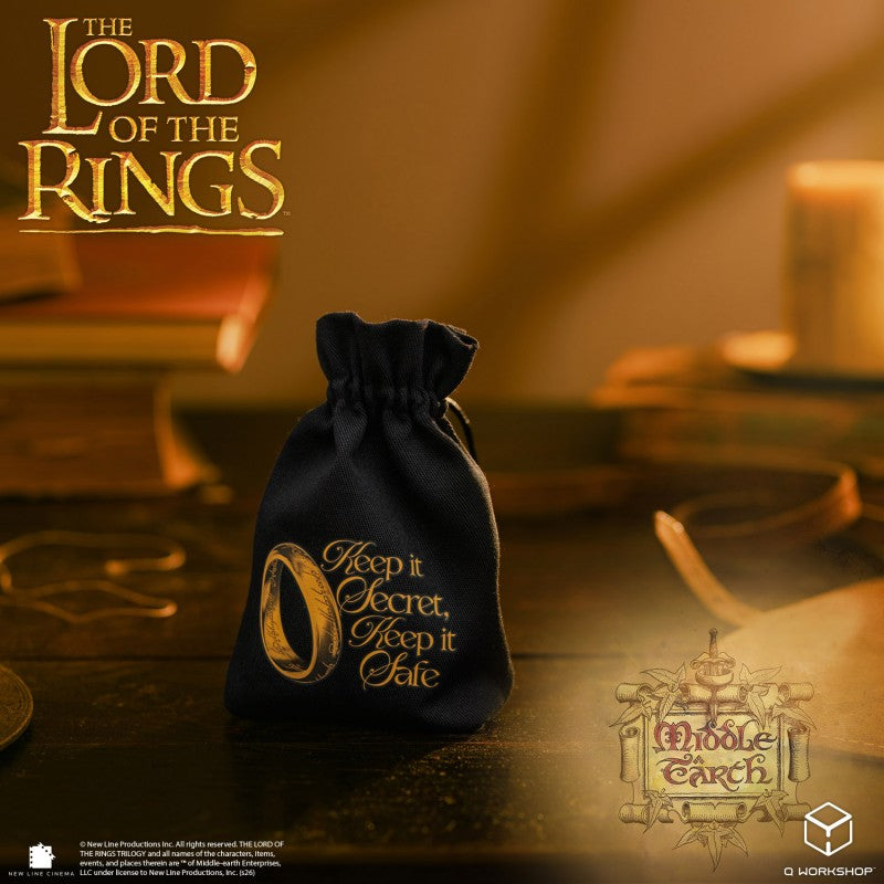 The Lord of the Rings: One Ring Dice Pouch – Keep It Secret Edition (Q-Workshop) (LOTR/POU/190166/ONR)