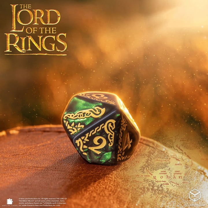 The Lord of the Rings: Rohan Dice Set (Q-Workshop) (LOTR/190166/ROH/A)