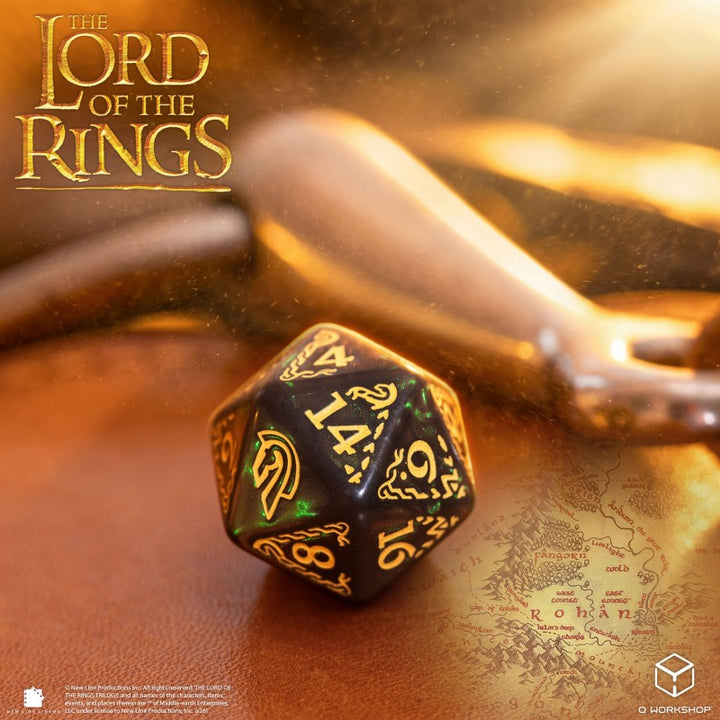 The Lord of the Rings: Rohan Dice Set (Q-Workshop) (LOTR/190166/ROH/A)