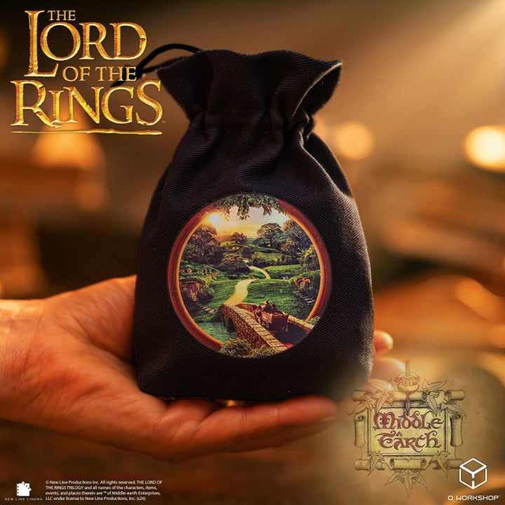 The Lord of the Rings: Shire Dice Pouch (Q-Workshop) (LOTR/POU/190166/SHI)