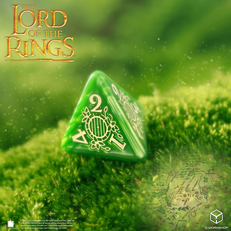 The Lord of the Rings: Shire Dice Set (Q-Workshop) (LOTR/190166/SHI/A)