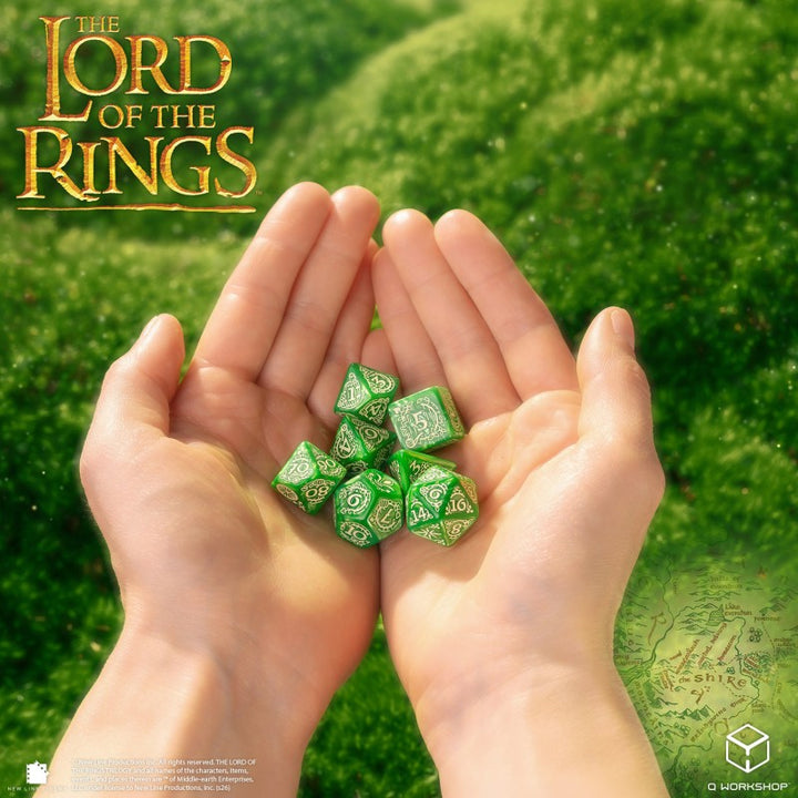 The Lord of the Rings: Shire Dice Set (Q-Workshop) (LOTR/190166/SHI/A)