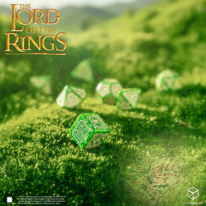 The Lord of the Rings: Shire Dice Set (Q-Workshop) (LOTR/190166/SHI/A)
