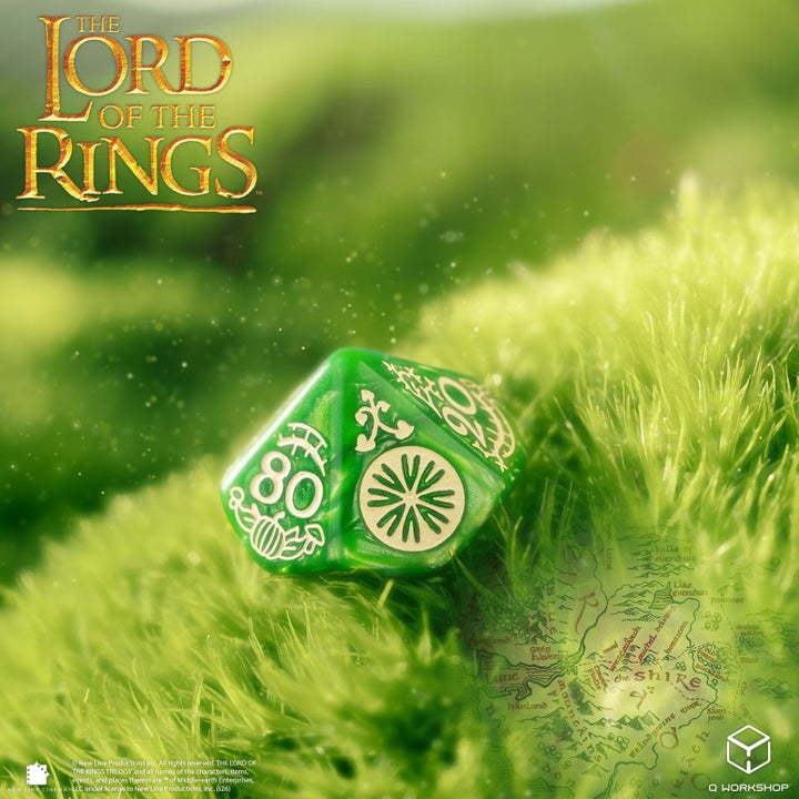 The Lord of the Rings: Shire Dice Set (Q-Workshop) (LOTR/190166/SHI/A)