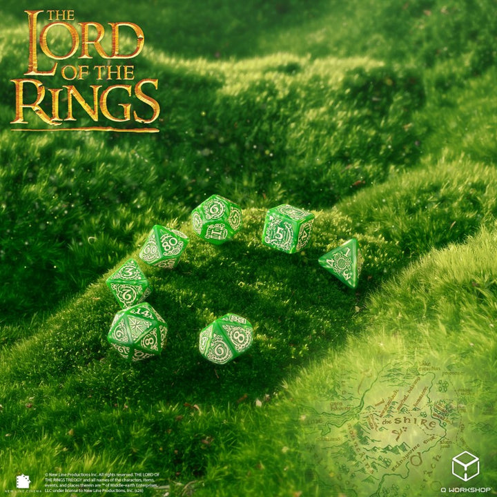 The Lord of the Rings: Shire Dice Set (Q-Workshop) (LOTR/190166/SHI/A)