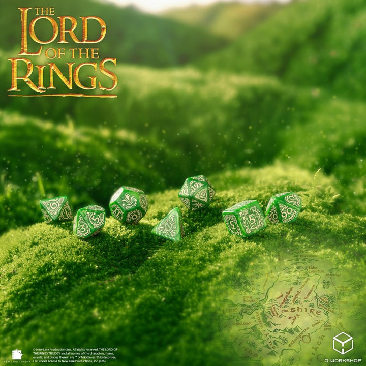 The Lord of the Rings: Shire Dice Set (Q-Workshop) (LOTR/190166/SHI/A)