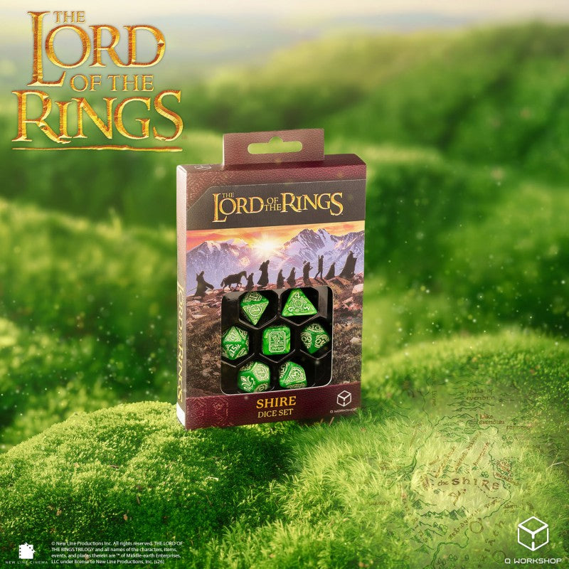 The Lord of the Rings: Shire Dice Set (Q-Workshop) (LOTR/190166/SHI/A)