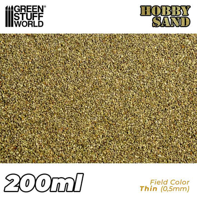 Thin Hobby Sand - Field Sand 200ml (Green Stuff World)