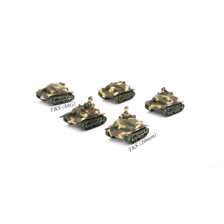 Flames of War: TKS Tankette Platoon (PL010)