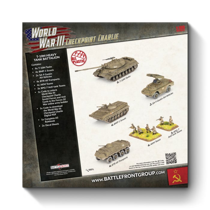 World War III: Checkpoint Charlie - T-10M Heavy Tank Battalion - LE (TSUAB07)