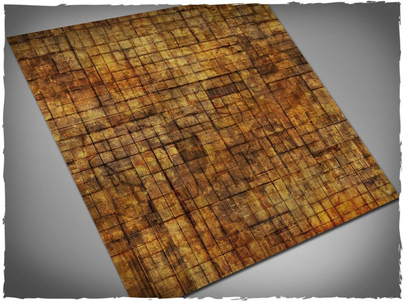 Gaming mat - Underhive (120x120 cm) (Deep-Cut Studio)