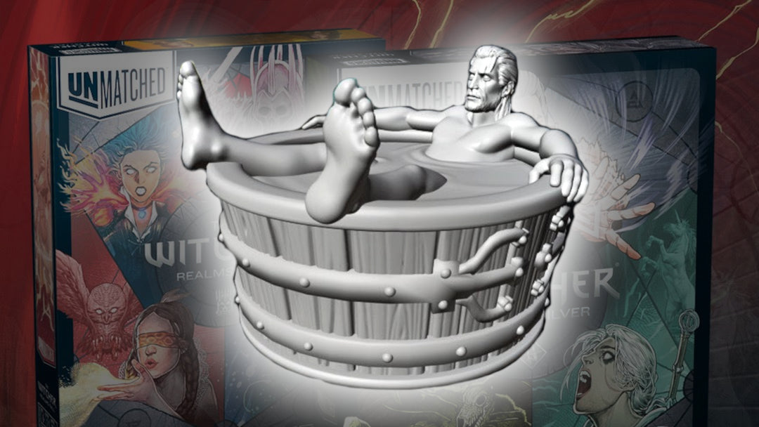 Unmatched: The Witcher - Geralt In Bathtub