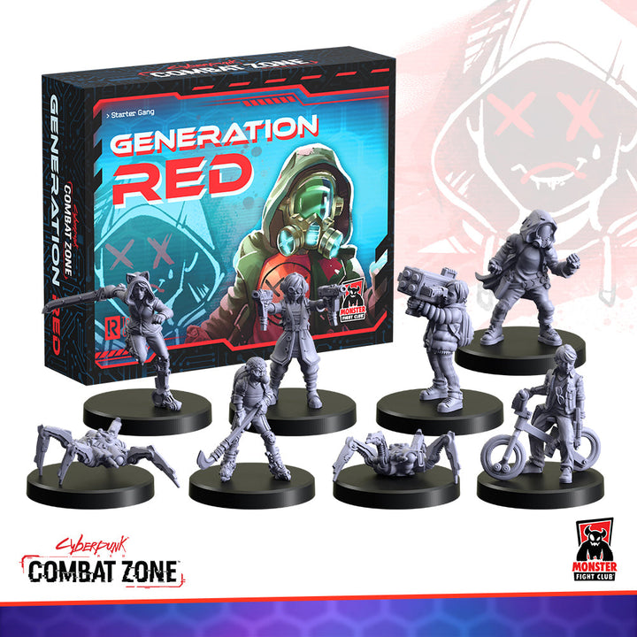 Cyberpunk Red: Combat Zone - Generation Red Starter