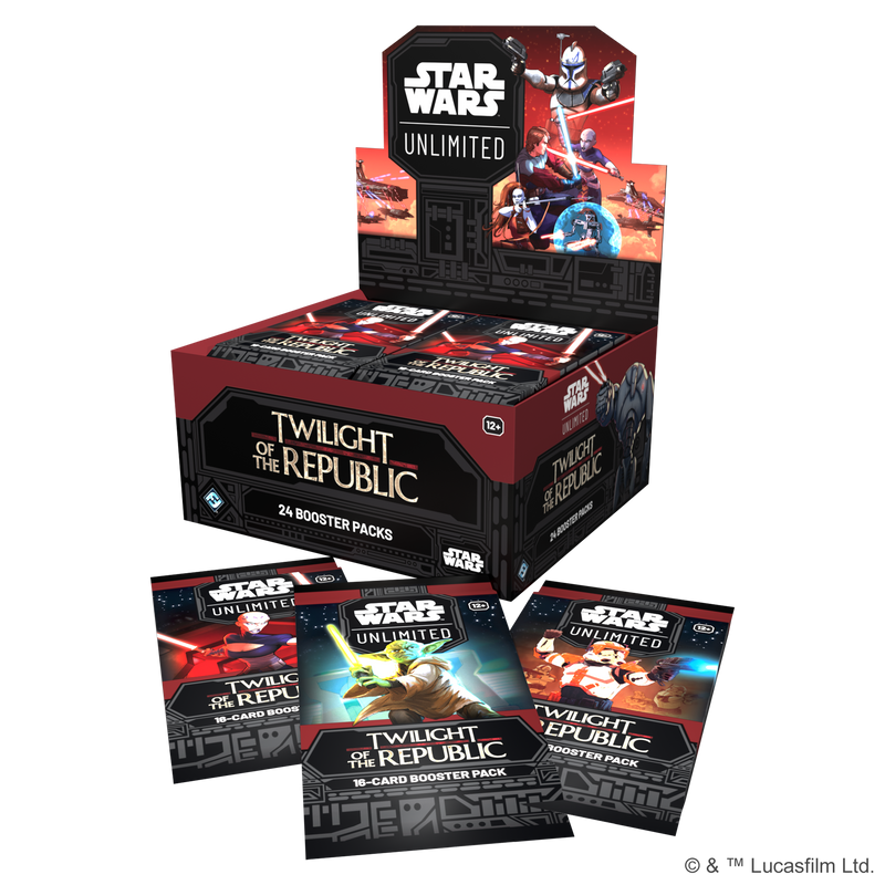 Star Wars: Unlimited - Twilight of the Republic Booster Display (24 Booster)