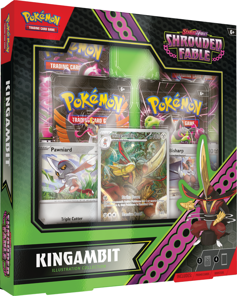 Pokemon TCG: SV6.5 Shrouded Fable - Kingambit Illustration Collection