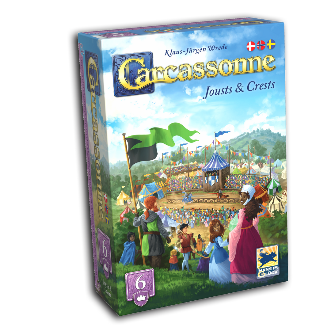 Carcassonne: Expansion 6 Jousts & Crests (2025) (nordisk)