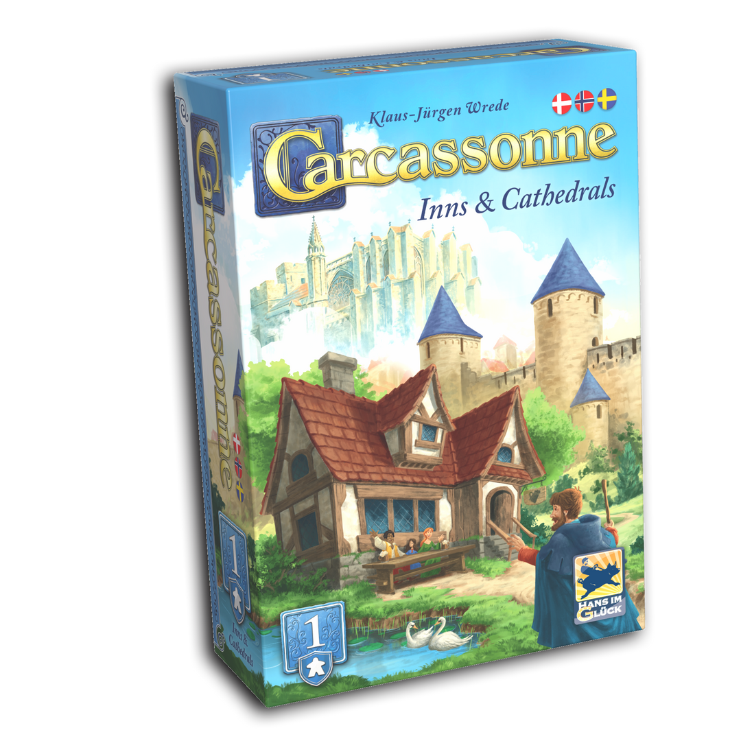 Carcassonne: Expansion 1 Inns & Cathedrals (2025) (nordisk)