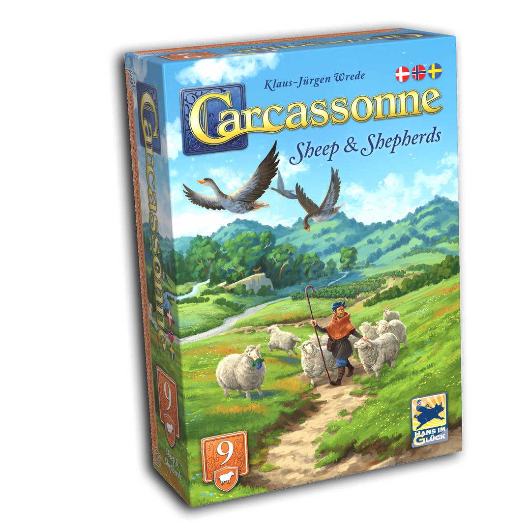 Carcassonne: Expansion 9 Sheep & Shepherds (2025) (nordisk)