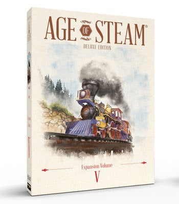 Age of Steam Deluxe: Expansion Volume V