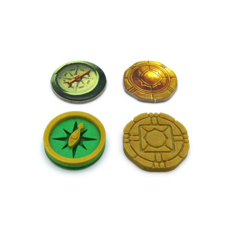 Upgrade Kit for Lost Ruins of Arnak - 55 Pieces (LROA001) (BGExpansions)