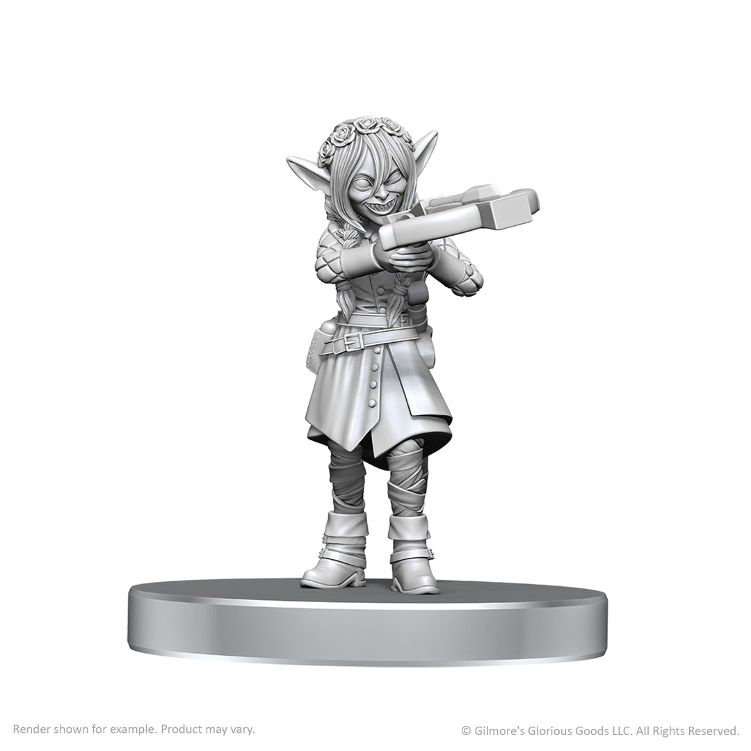 Critical Role Unpainted Miniatures: Veth Brenatto & Nott the Brave