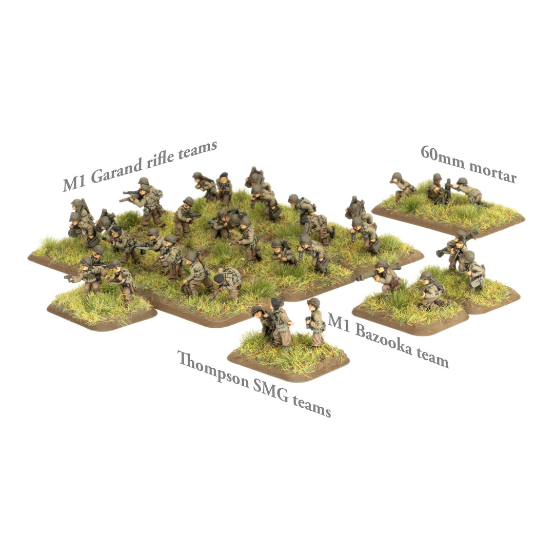 Flames of War: FSSF/Ranger "Devil's Brigade" Platoon (US821)