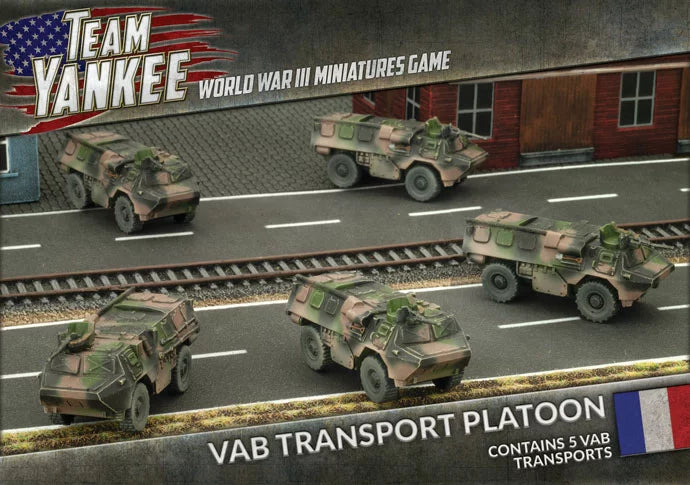 World War III: Team Yankee - VAB Transport Platoon (WWIII x5 Tanks) (TFBX03)