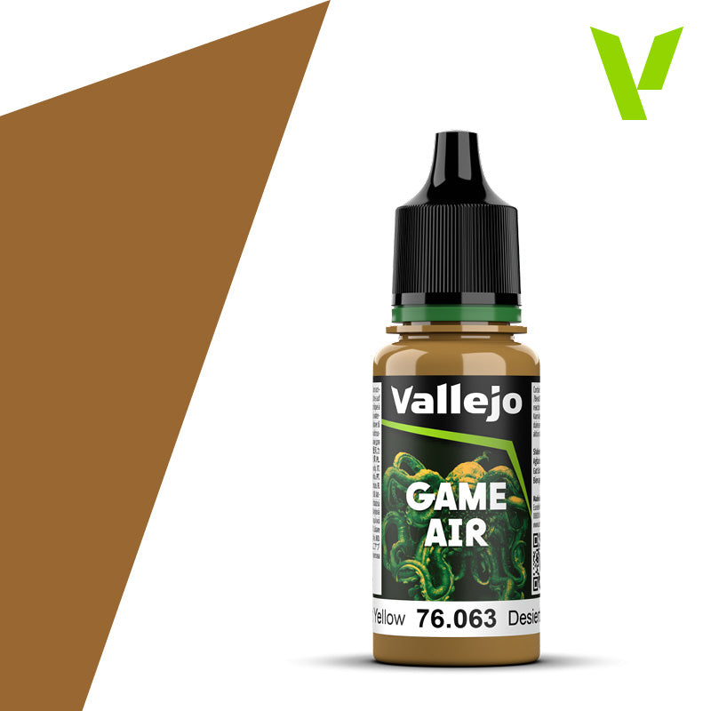 Vallejo Game Air: Desert Yellow (76.063)