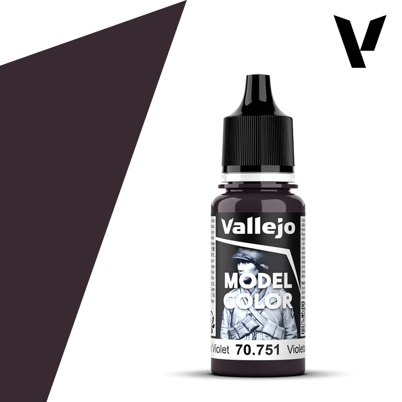 Vallejo Model Color: Black Violet (70.751)