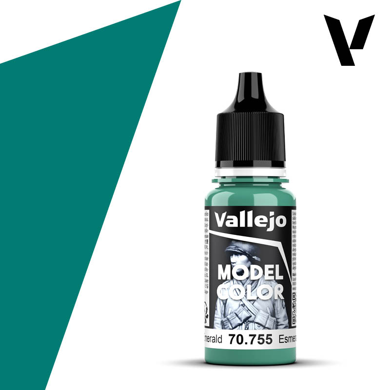 Vallejo Model Color: Light Emerald (70.755) (74)