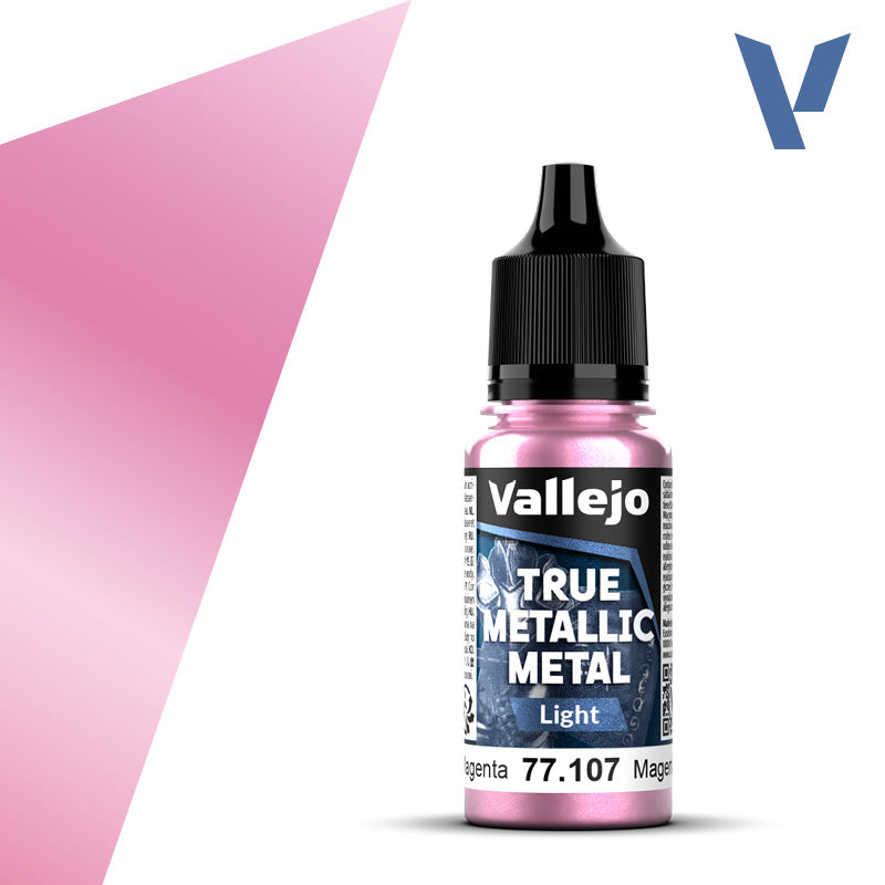 Vallejo True Metallic: Light - Crimson Magenta (77.107)