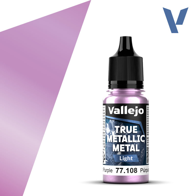 Vallejo True Metallic: Light - Amethyst Purple (77.108)