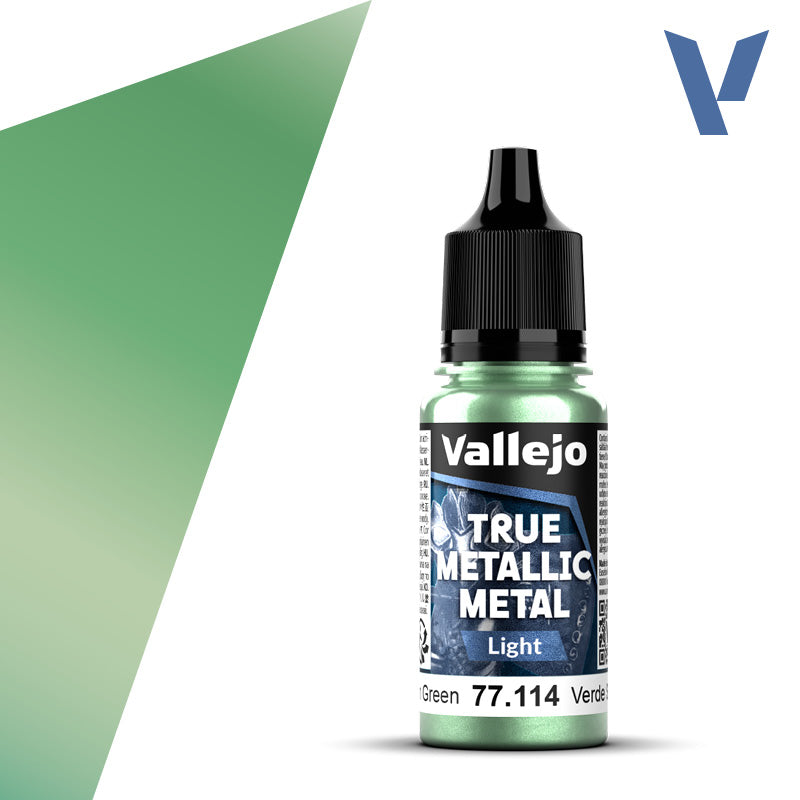 Vallejo True Metallic: Light - Dusken Green (77.114)