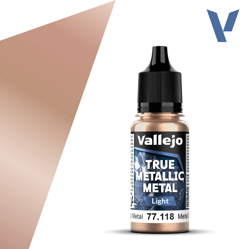 Vallejo True Metallic: Light - Rusty Metal (77.118)
