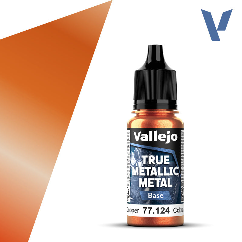 Vallejo True Metallic: Base - Ancient Copper (77.124)
