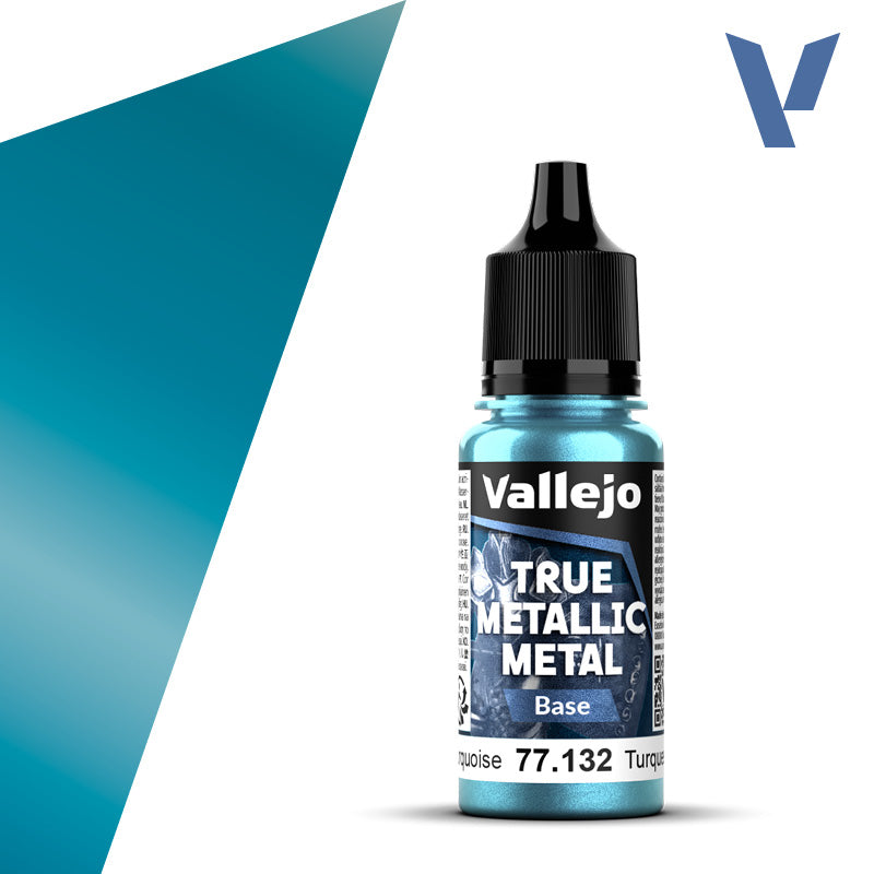 Vallejo True Metallic: Base - Hydra Turquoise (77.132)