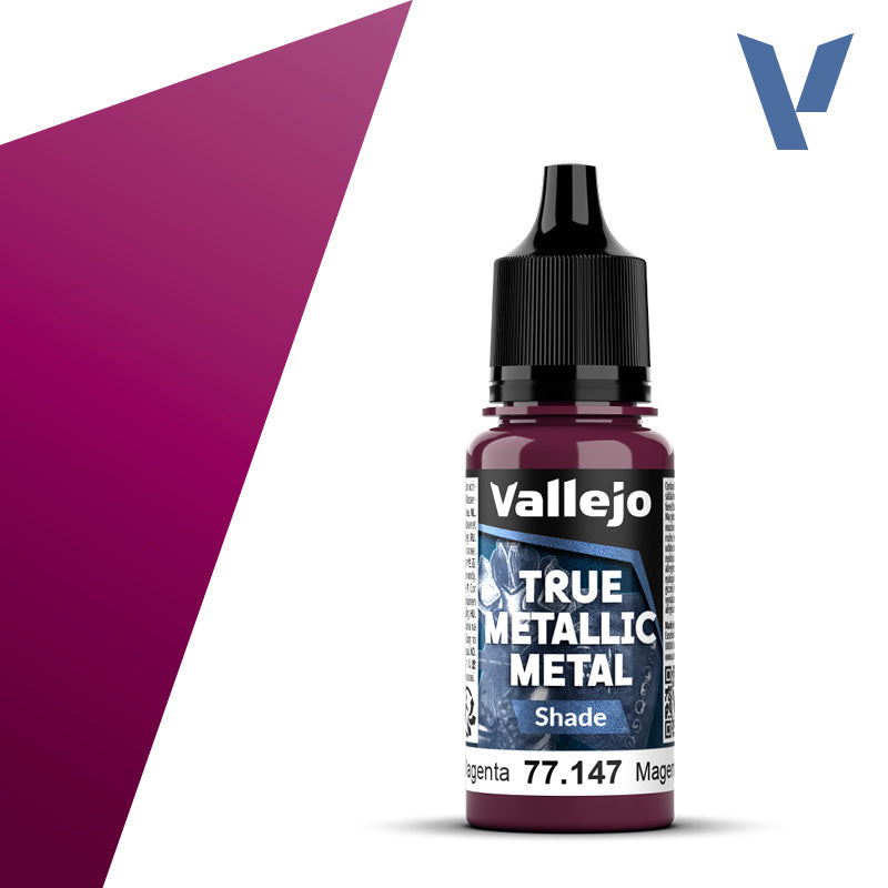 Vallejo True Metallic: Shade - Crimson Magenta (77.147)