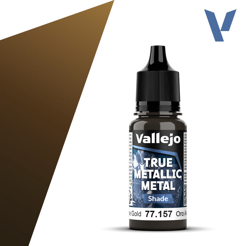 Vallejo True Metallic: Shade - Arcane Gold (77.157)