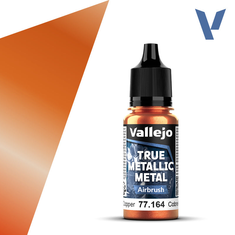 Vallejo True Metallic: Airbrush - Ancient Copper (77.164)