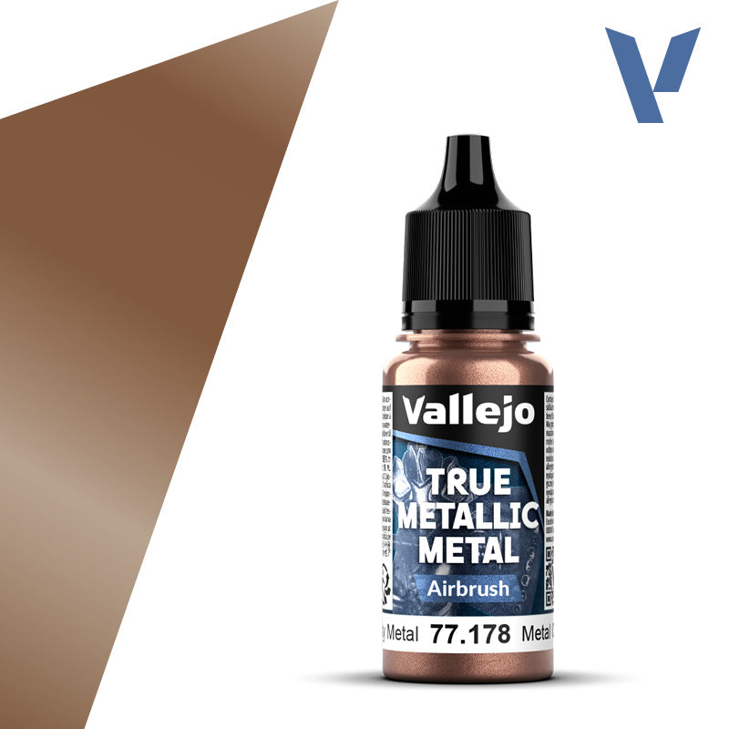 Vallejo True Metallic: Airbrush - Rusty Metal (77.178)