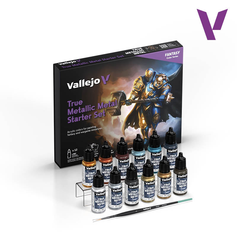Vallejo: True Metallic Metal Starter Set (77.272)
